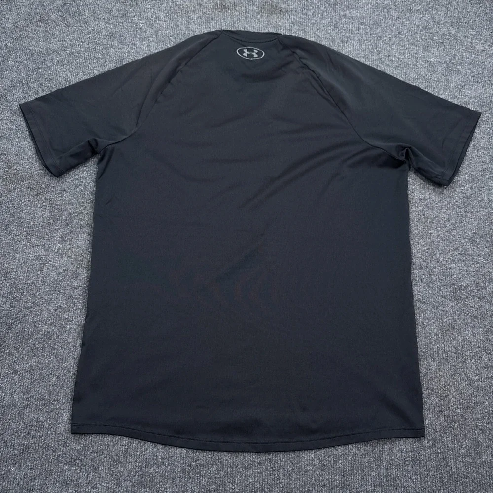 Under Armour The Tech Tee Shirt Mens Size Medium Dark Gray Athleisure Active